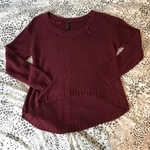 Crop sweater